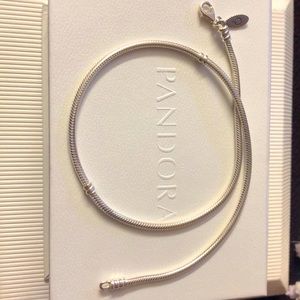 Pandora necklace approximately 15.75in